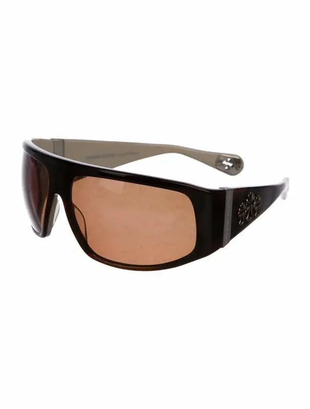 Chrome Hearts Hard James Shield Sunglasses  $395