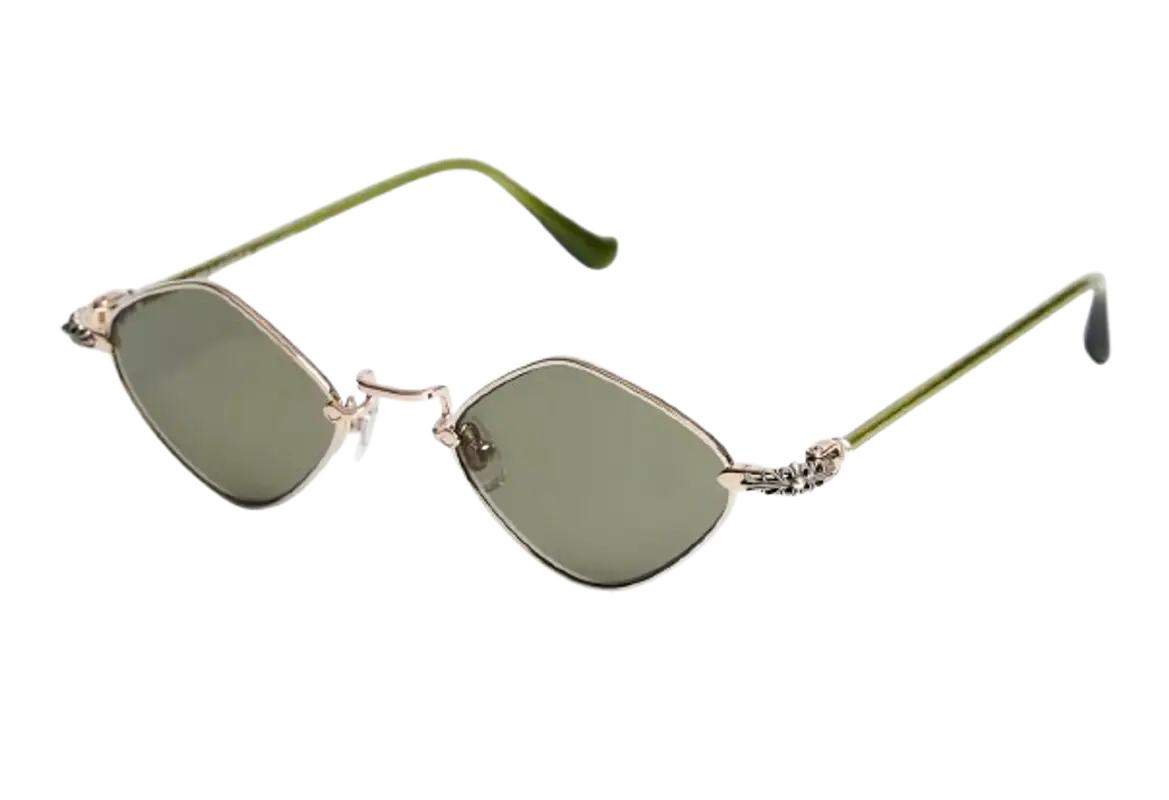 Chrome Hearts Diamond Dog - Sand Sunglasses In Light Brown $2500