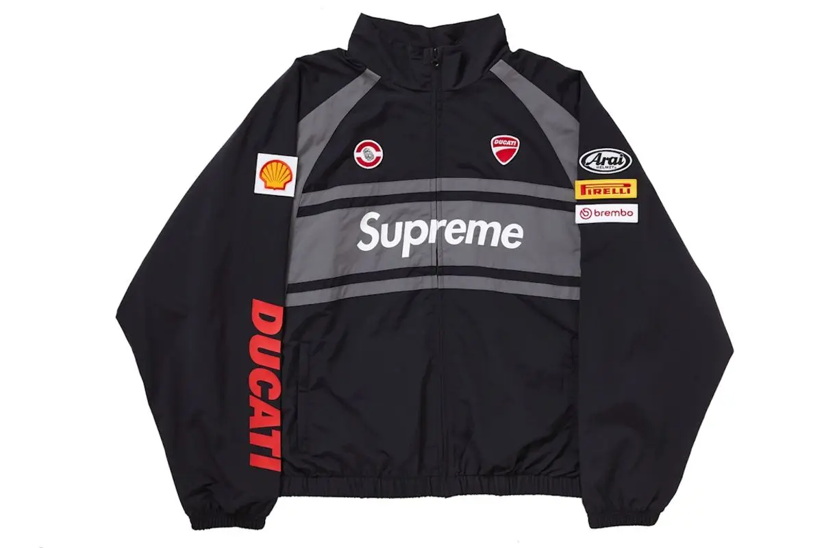 Supreme Track Jacket Black $505