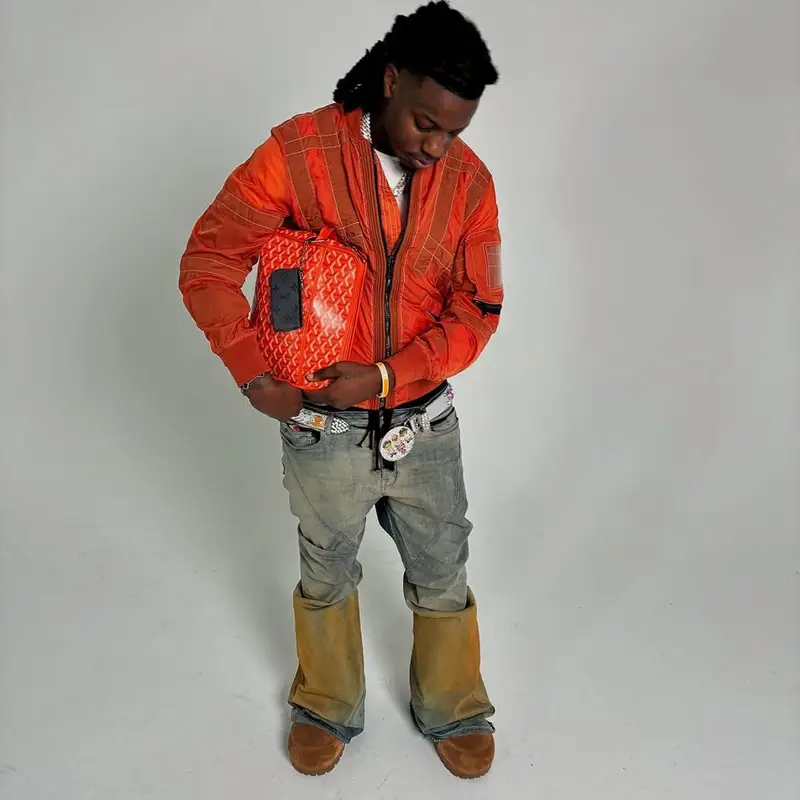 OMB Peezy outfit in Diesel, Rick Owens, and Balenciaga, 2025