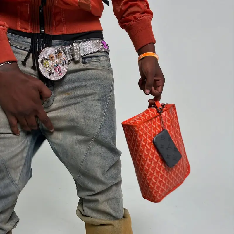 OMB Peezy outfit in Diesel, Rick Owens, and Balenciaga, 2025