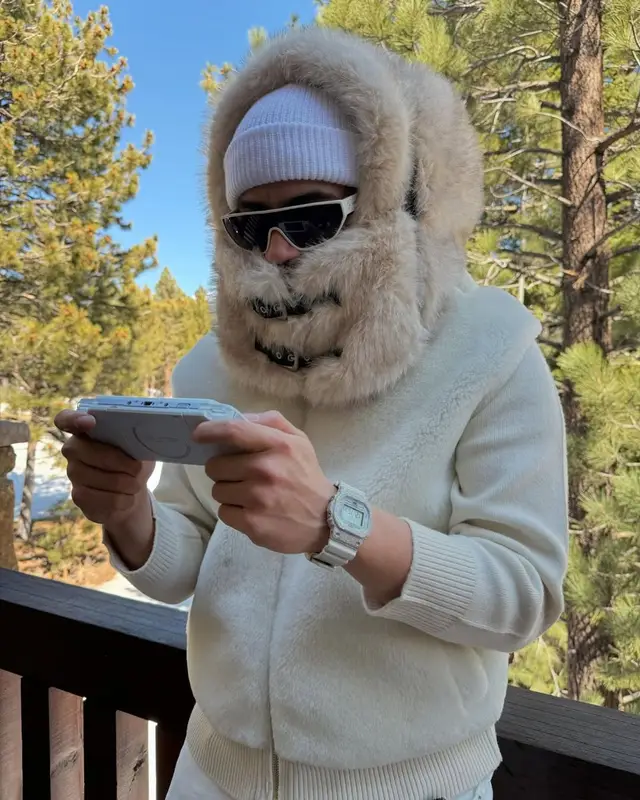 Jesus Ortiz Paz outfit in Balenciaga, Celine, and KidSuper, 2025