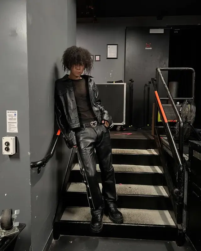 Iann Dior outfit in Cease±Desist and Balenciaga, 2025