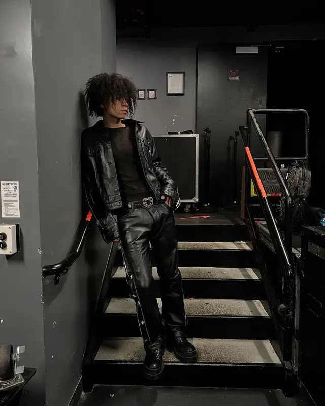 Iann Dior outfit in Cease±Desist and Balenciaga, 2025
