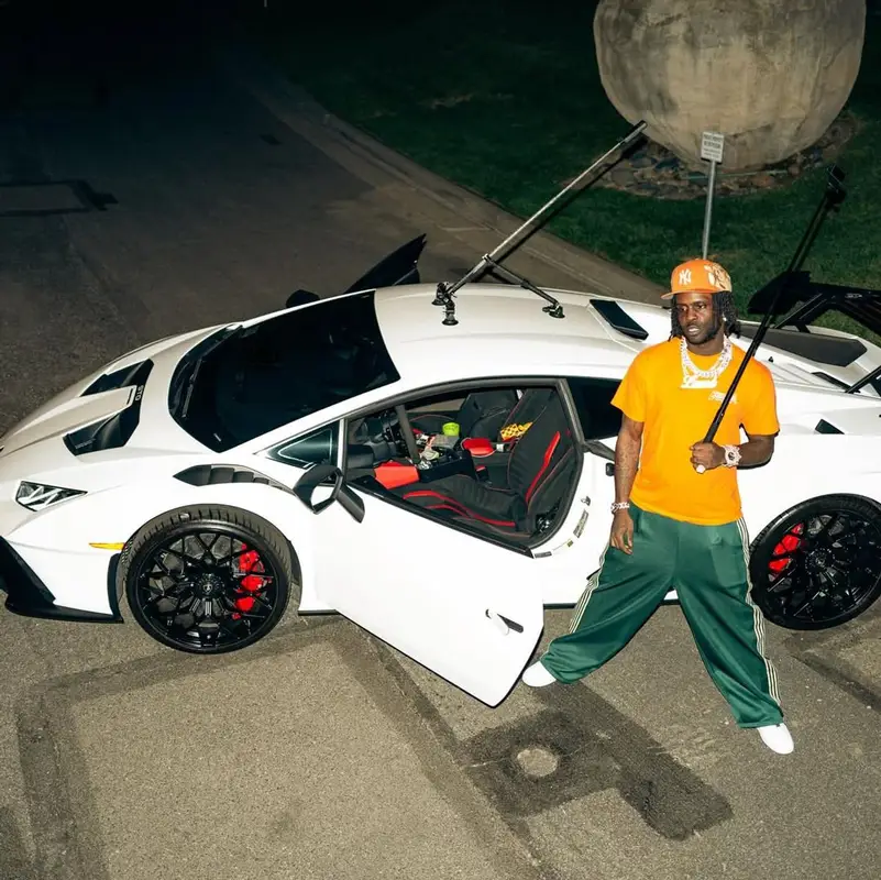 Chief Keef outfit in Kapital, Nike, and Jon Stan, 2025