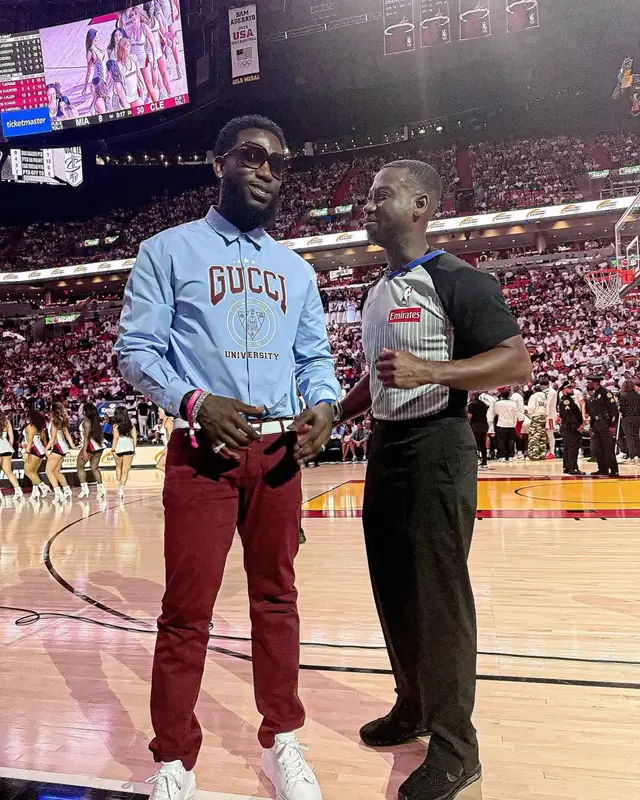 Gucci Mane outfit in Gucci, Jimmy Choo, and Tom Ford, 2025