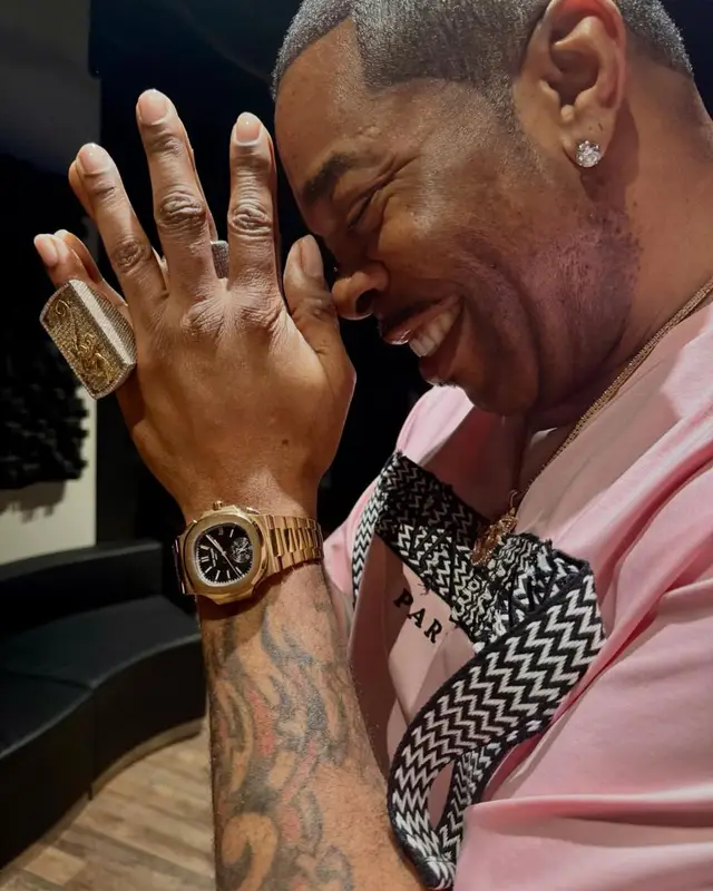 Busta Rhymes outfit in Lanvin, Who Decides War, and Patek Philippe, 2025