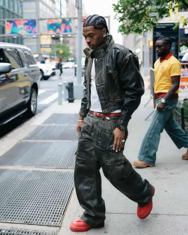 Lil Baby outfit in Vaquera, Our Legacy, and Audemars Piguet, 2025