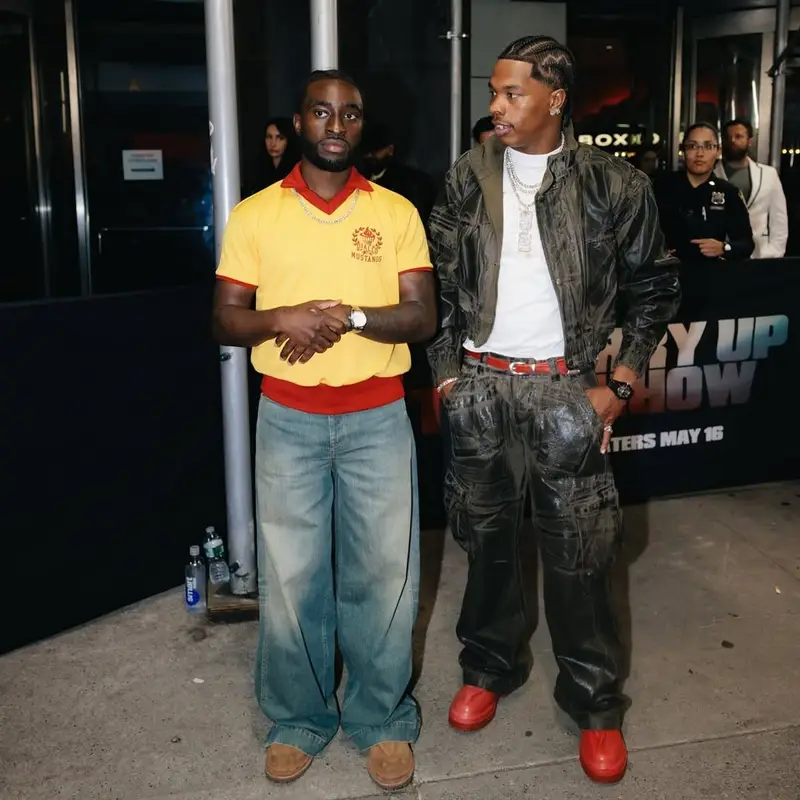 Lil Dann outfit in Diallo and 424, 2025