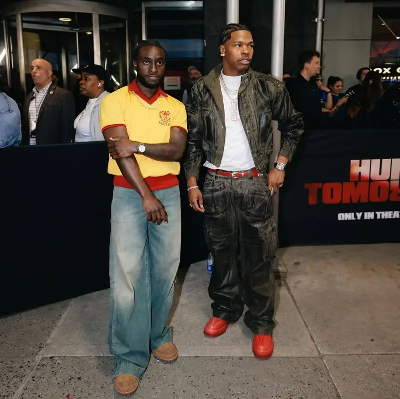 Lil Dann outfit in Diallo and 424, 2025