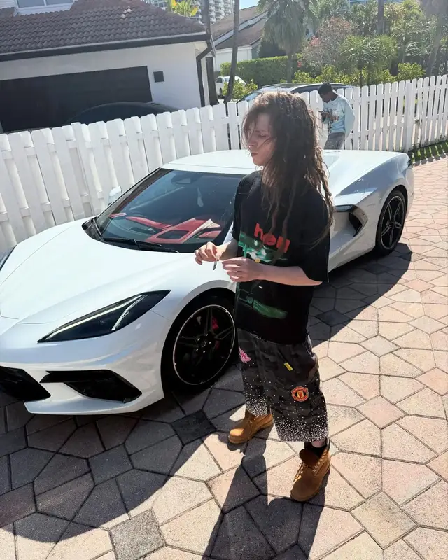Matt Ox outfit in Casper Masi, Timberland, and Balenciaga, 2025