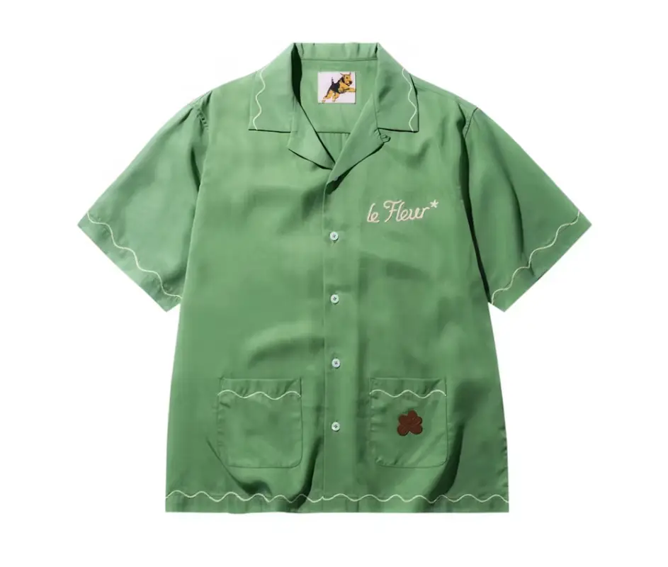 Golf Le Fleur Petalers Chainstitch Button-Up | WHAT'S ON THE STAR?