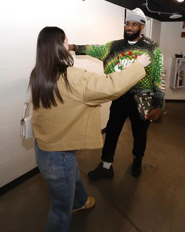 LeBron James outfit in Nike, Louis Vuitton, and Cactus Plant Flea Market, 2025