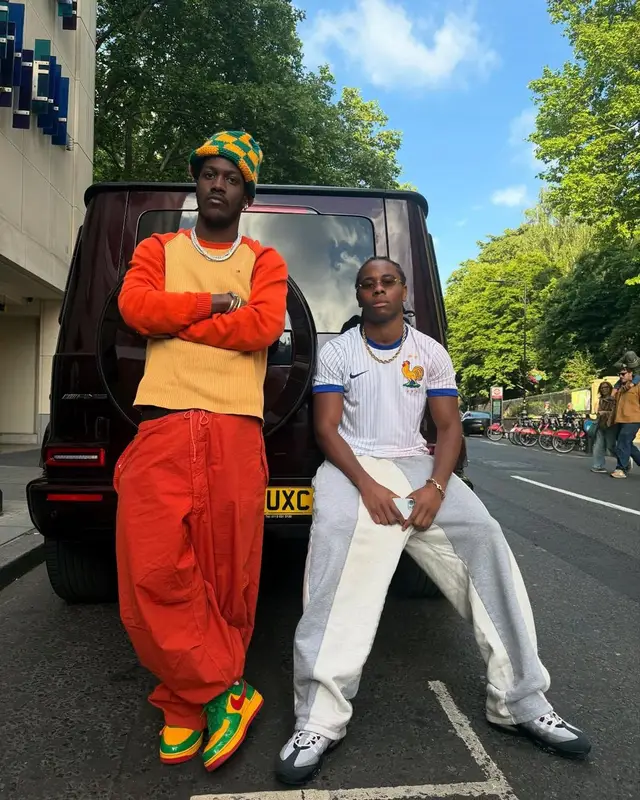 Lil Yachty outfit in Tommy Hilfiger, Nike, and Stussy, 2025