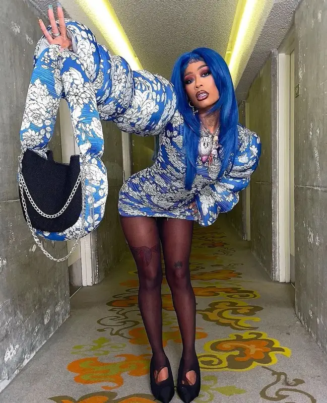 TiaCorine outfit in KME World, Balenciaga, and Blegati, 2025