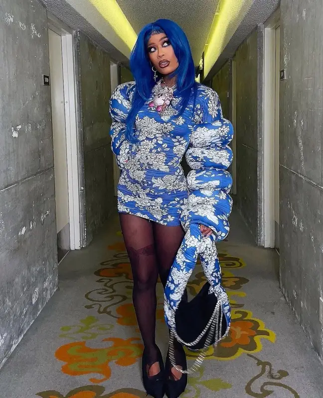 TiaCorine outfit in KME World, Balenciaga, and Blegati, 2025