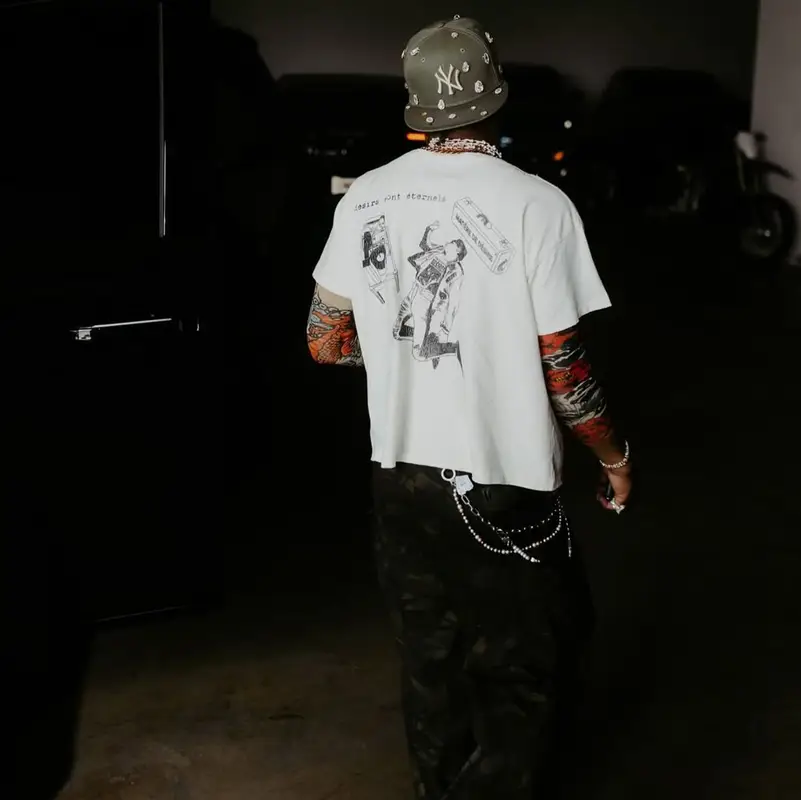 Lil Baby outfit in Adidas, Audemars Piguet, and 64013 Hat, 2025
