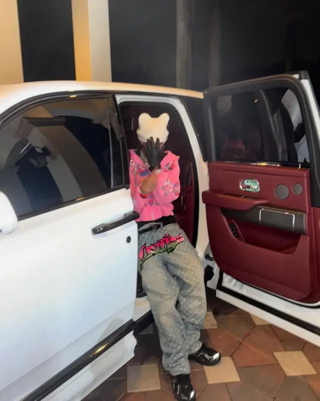 Smokepurpp outfit in We Are Righteous, Louis Vuitton, and Asics, 2025