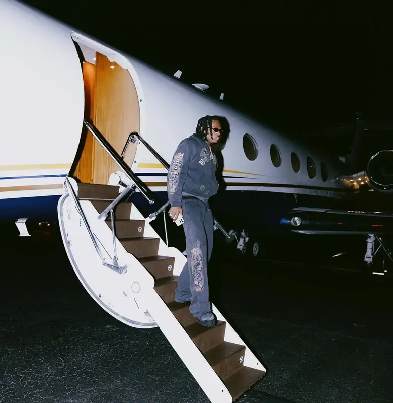 Gunna outfit in Balenciaga, 2025