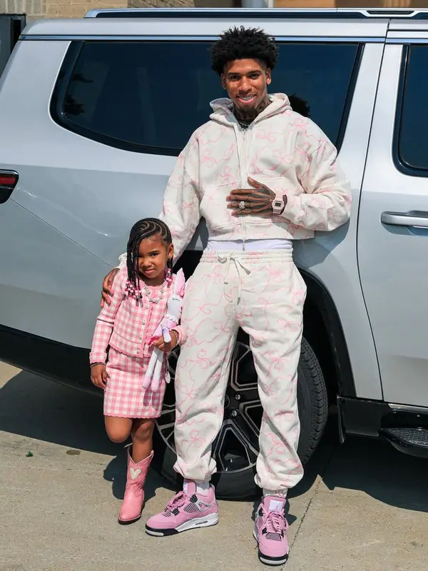 NLE Choppa outfit in LoveShackFancy, Billionaire Boys Club, and Casio , 2025