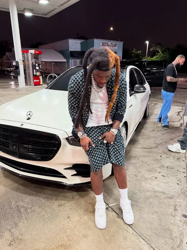 Hot Boii outfit in Louis Vuitton, Nike, and Audemars Piguet, 2025