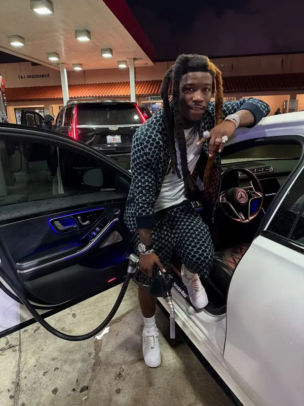 Hot Boii outfit in Louis Vuitton, Nike, and Audemars Piguet, 2025