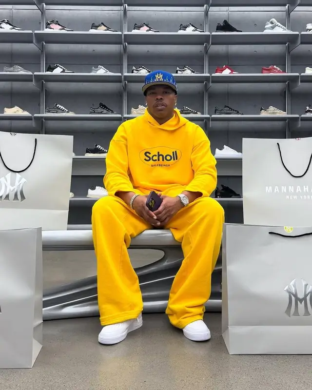 Lil Baby outfit in Balenciaga, Audemars Piguet, and Mannahatta NYC, 2025