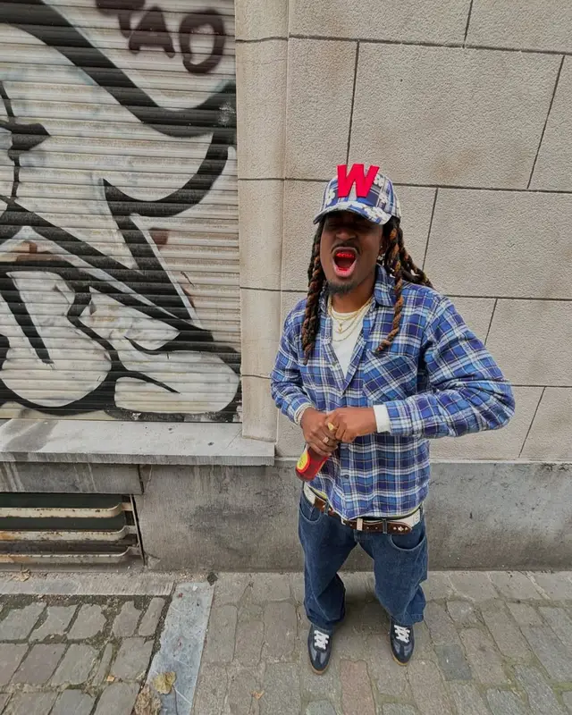 Cochise outfit in Maison Margiela, Supreme, and Walter van Beirendonck, 2025