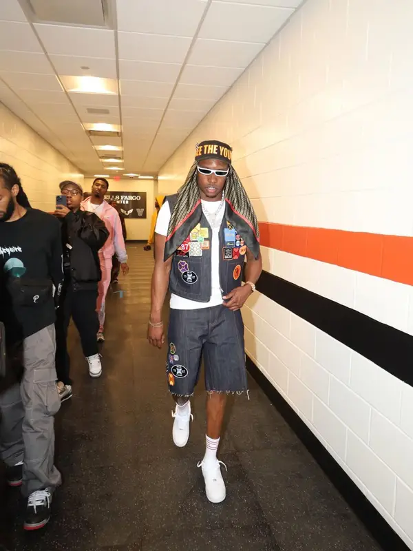 Rob49 outfit in Emline, Nike, and Rick Owens, 2025