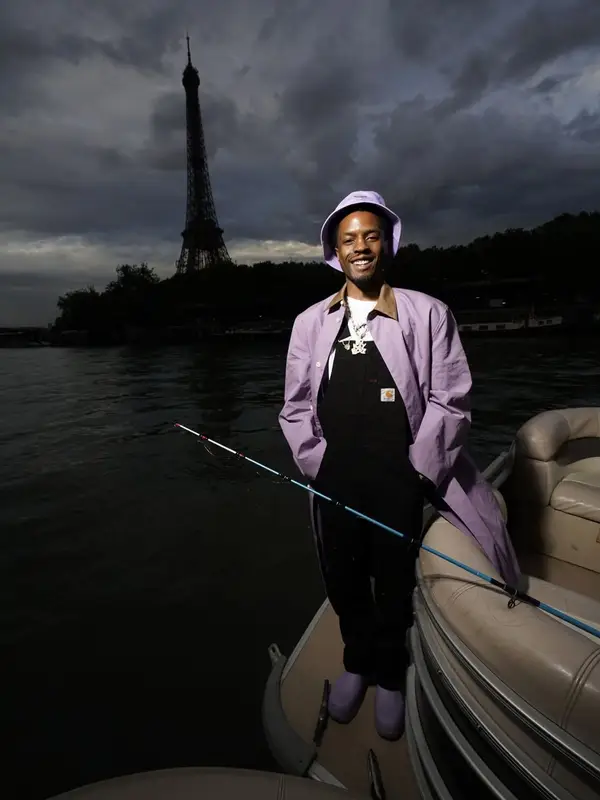 Pierre Bourne outfit in Carhartt, Bottega Veneta, and Prada, 2025