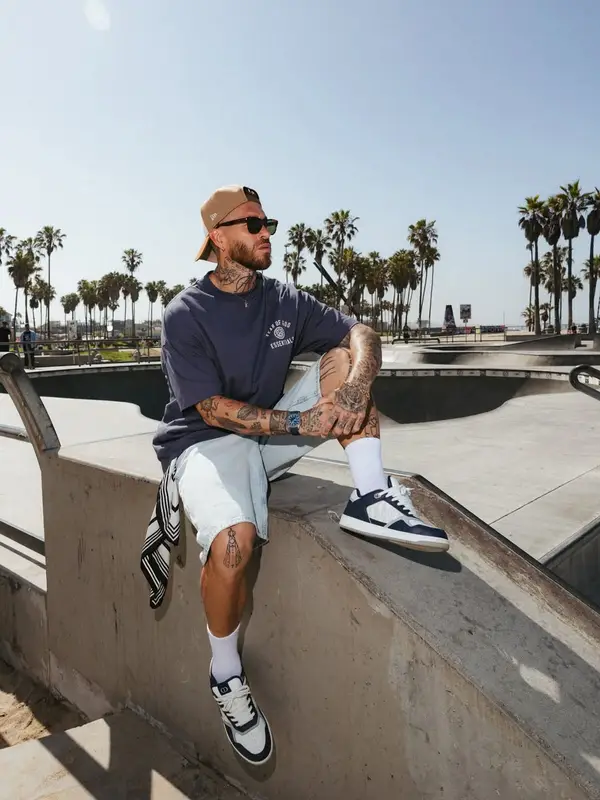 Sergio Ramos outfit in Fear of God, Patek Philippe, and New Era, 2025