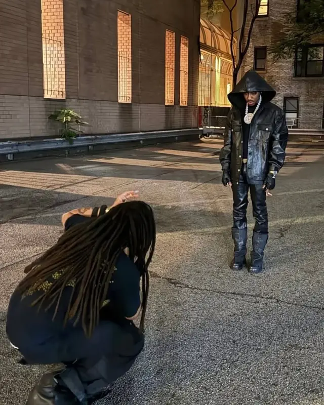 NBA YoungBoy outfit in Prada, Patek Philippe, and Harley-Davidson, 2025