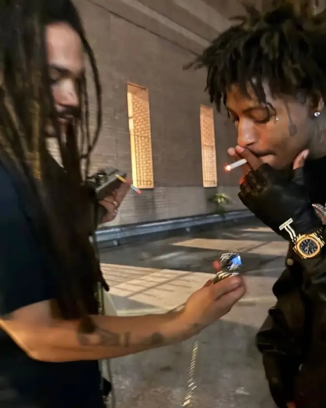 NBA YoungBoy outfit in Prada, Patek Philippe, and Harley-Davidson, 2025
