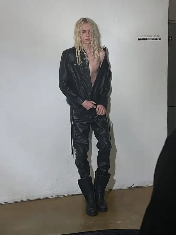 2hollis outfit in Saint Laurent, All American Boot, and Calvin Klein, 2025