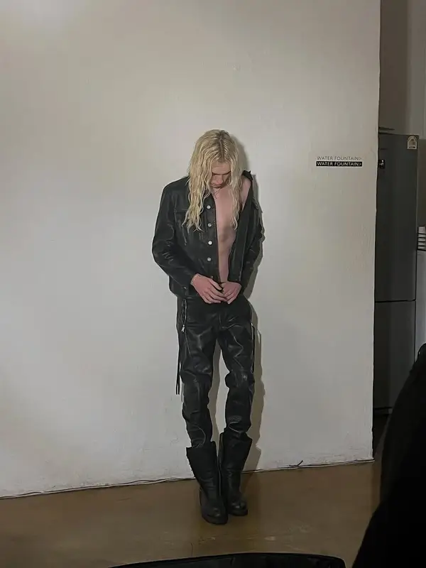 2hollis outfit in Saint Laurent, All American Boot, and Calvin Klein, 2025