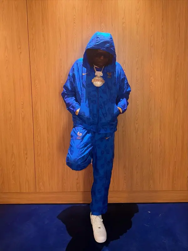 Vybz Kartel outfit in Nike, 2025