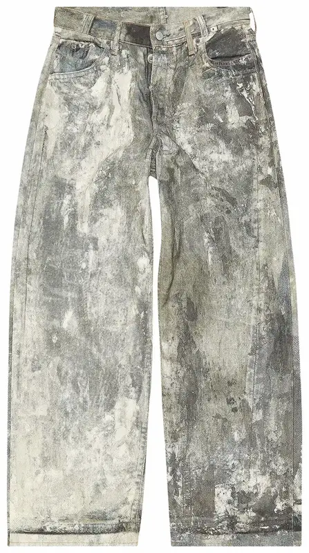 Acne Studios Gray 1981M Fn Loose Fit Jeans | WHAT'S ON THE STAR?