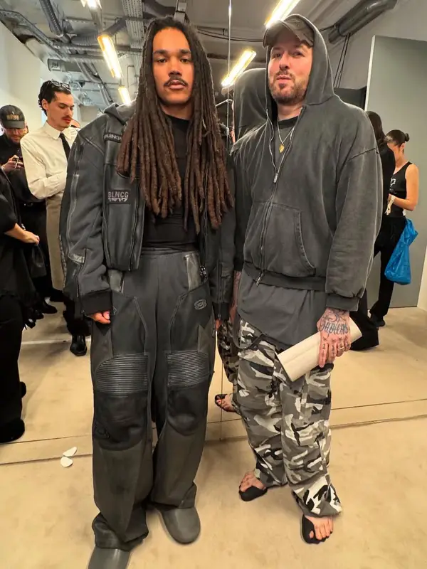 Demna Gvasalia outfit in Balenciaga, 2025
