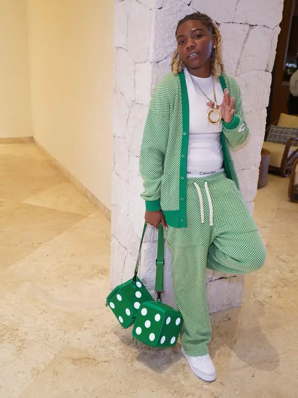 K Hood outfit in Krost, Jordan, and Calvin Klein, 2025