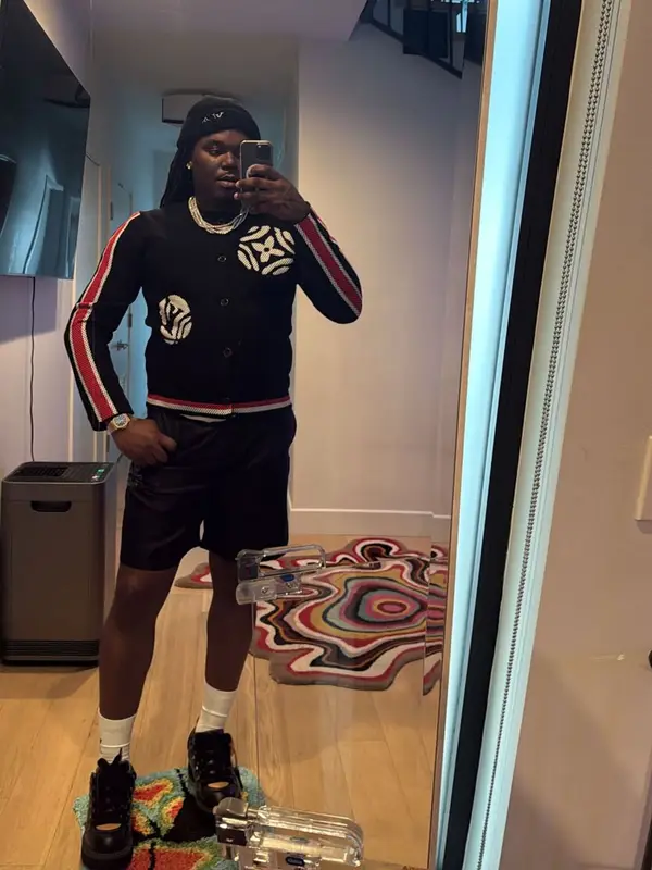 Lucki outfit in Patek Philippe and Louis Vuitton, 2025