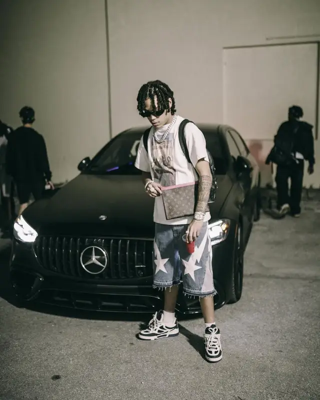 SugarHill Ddot outfit in Rolex, Louis Vuitton, and Prada, 2025