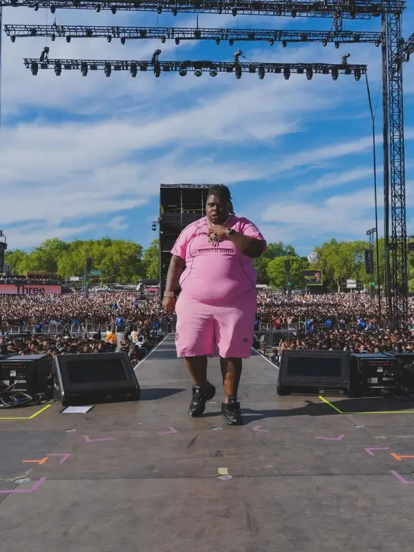 BigXthaPlug outfit in Balenciaga and Rolex, 2025