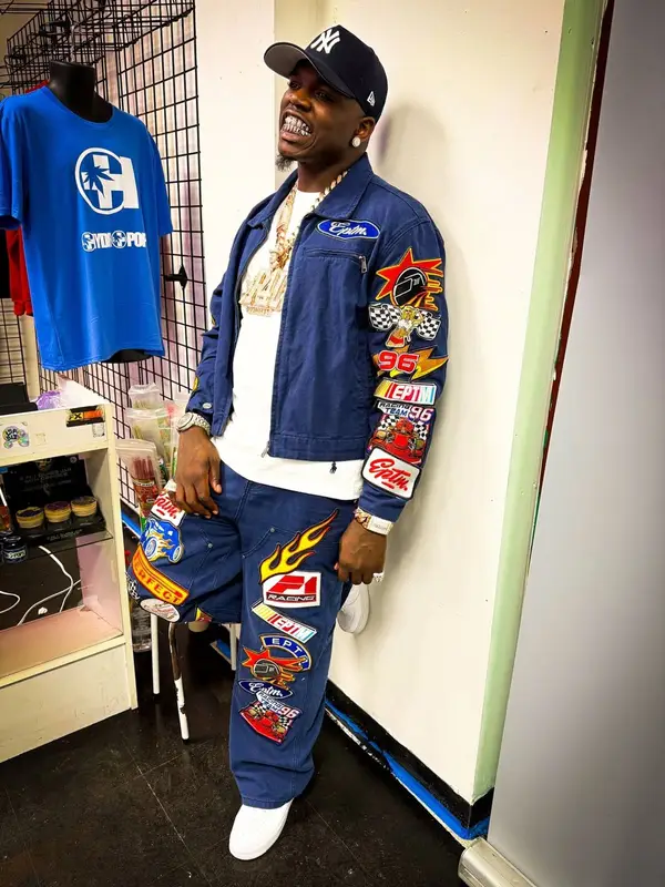 Big Boogie outfit in EPTM, Ralph Lauren, and New Era, 2025