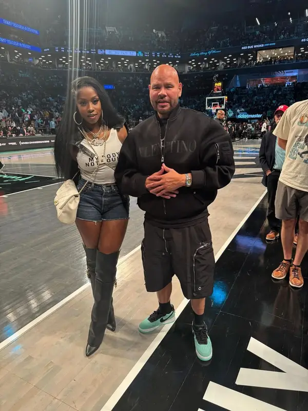 Fat Joe outfit in Valentino, Rick Owens, and Rolex, 2025