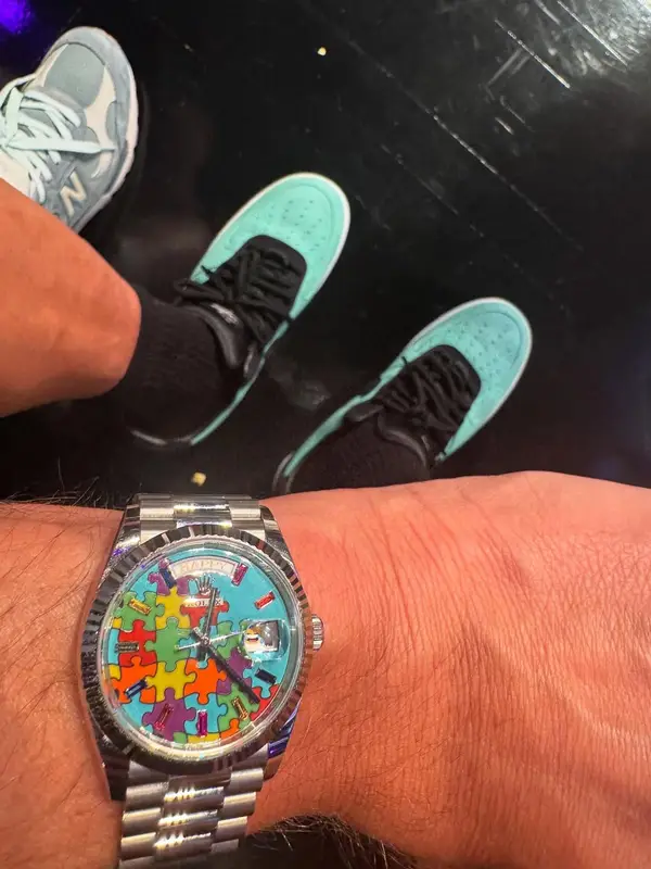 Fat Joe outfit in Valentino, Rick Owens, and Rolex, 2025