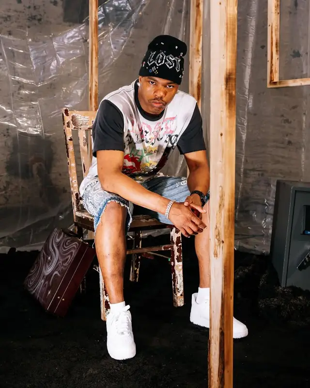 Lil Baby outfit in Nike, Audemars Piguet, and Lost Intricacy, 2025