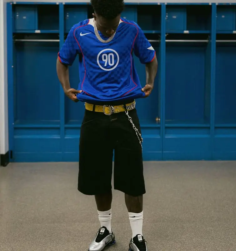 Vinicius Jr outfit in Nike, Mannahatta NYC, and StarChain World, 2025