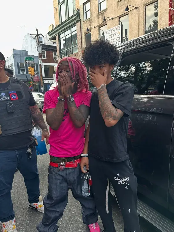 Lil Uzi Vert outfit in Lil Uzi Vert Merch, Chrome Hearts, and Rolling Stones Merch, 2025