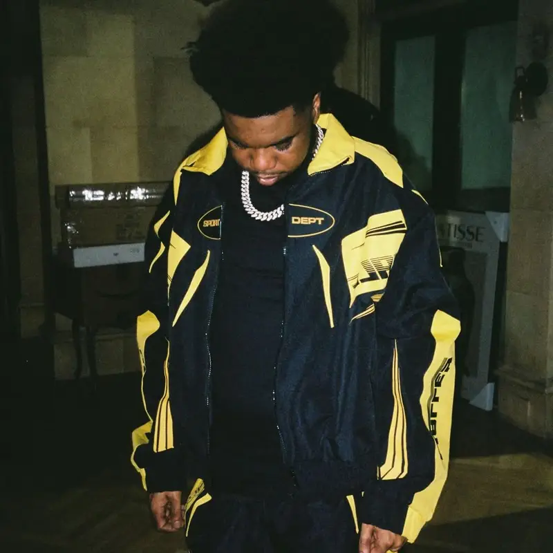 Lil Poppa outfit in Vale Forever, Ralph Lauren, and Jordan, 2025