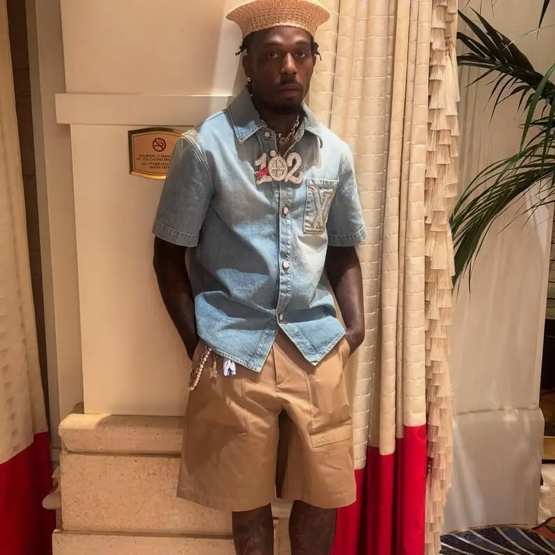 Sauce Walka outfit in Louis Vuitton, 2025